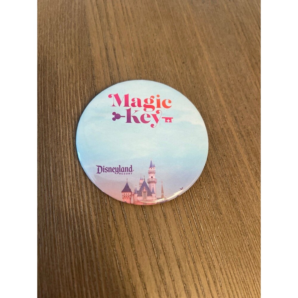 Disneyland Magic Key button